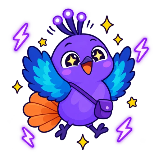 Danphe, the BlanxerAI mascot
